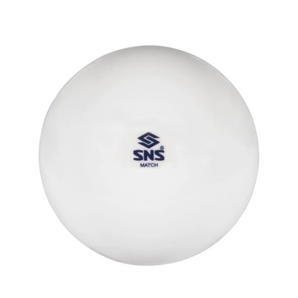 SNS Match Smooth Hockey Ball (White)